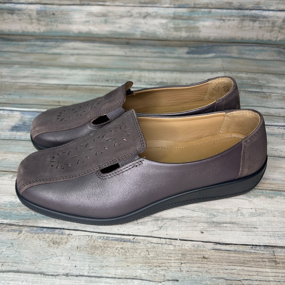 Hotter‎ Calypso Size 7.5 EXF Cut out Womens leather suede comfort Shoes
